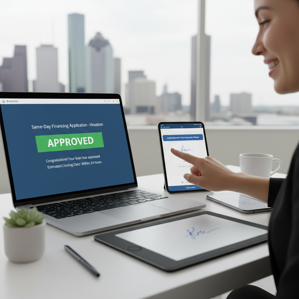 Same-Day Financing Approval - Tell Projects Bellaire TX