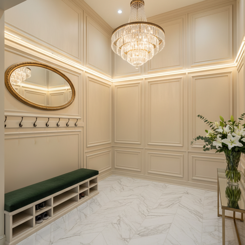 Entryway & Hallway Upgrades - Tell Projects Bellaire TX