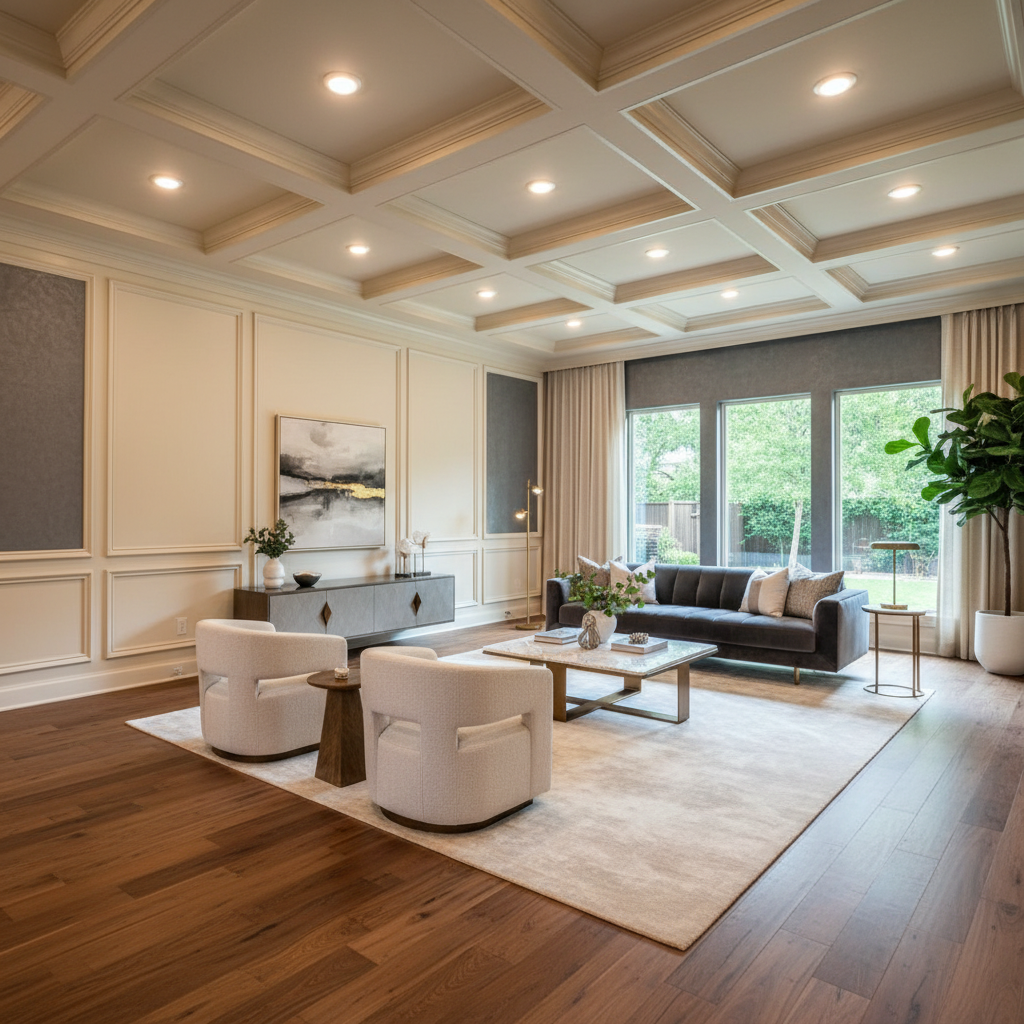 Living Room Remodeling Bellaire - Tell Projects Bellaire TX