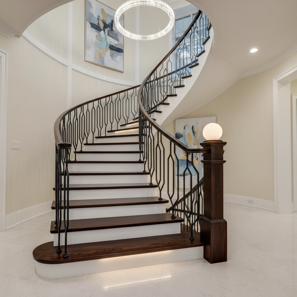 Staircase Remodeling Bellaire - Tell Projects Bellaire TX